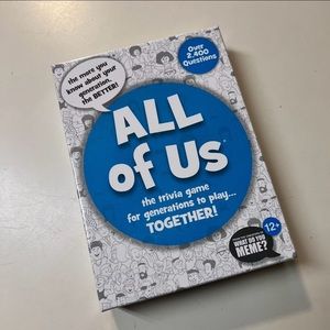 All of Us Trivia Game for all Generation New
